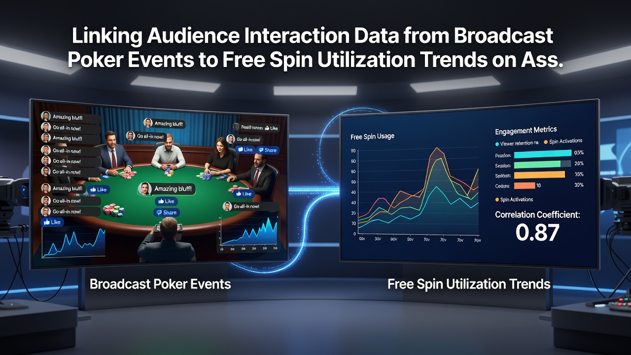 Visualisierung von Korrelationen zwischen Poker-Stream-Daten und Freispielnutzungstrends
