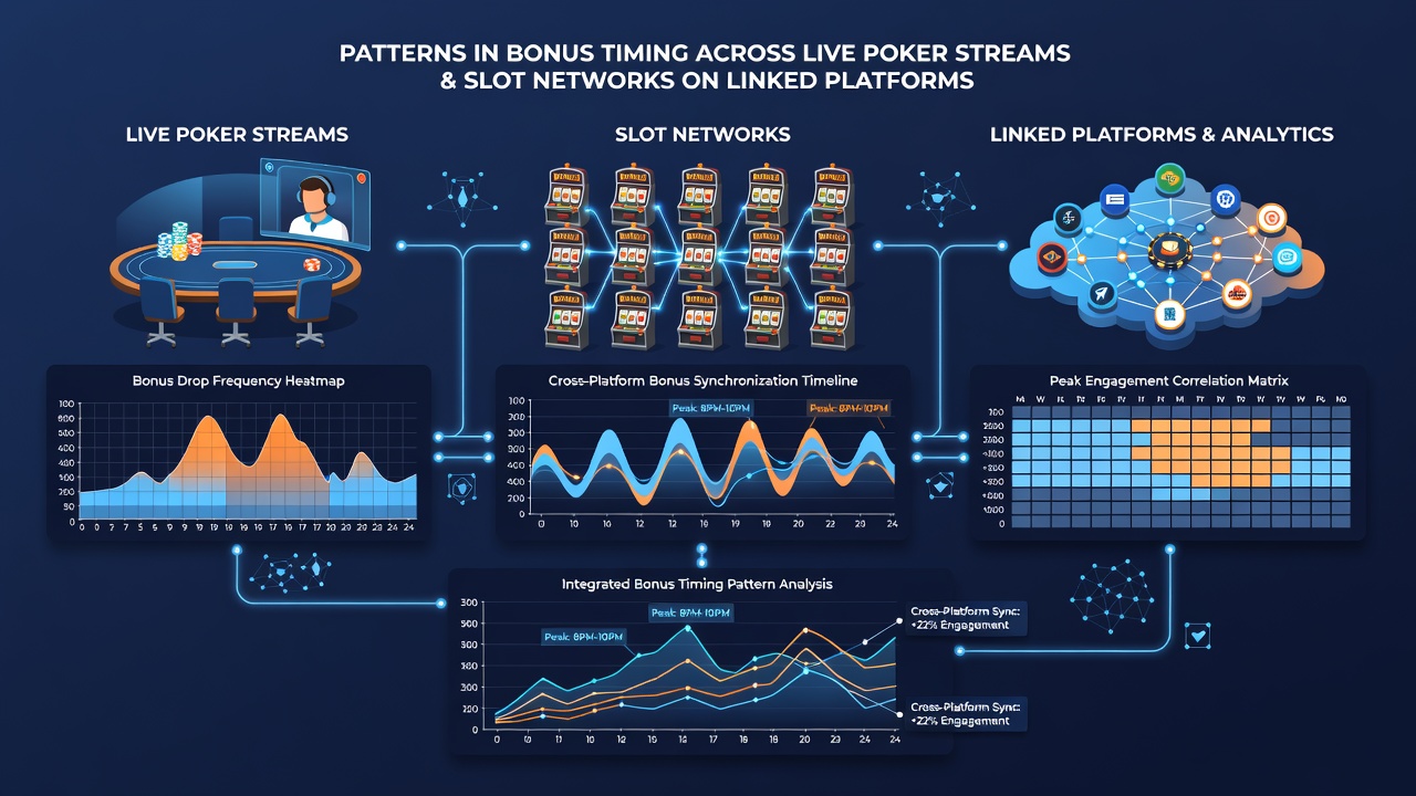 Synchronisierte Bonus-Aktivierungen in Live-Poker und Slots