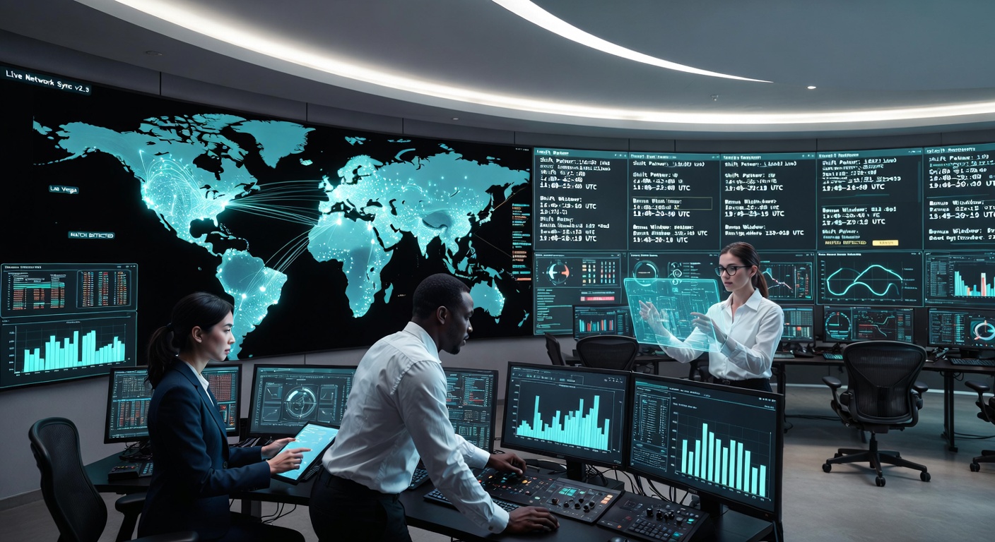 Live-Tisch-Netzwerk mit synchronisierten Dealer-Rotationen und Bonus-Fenstern
