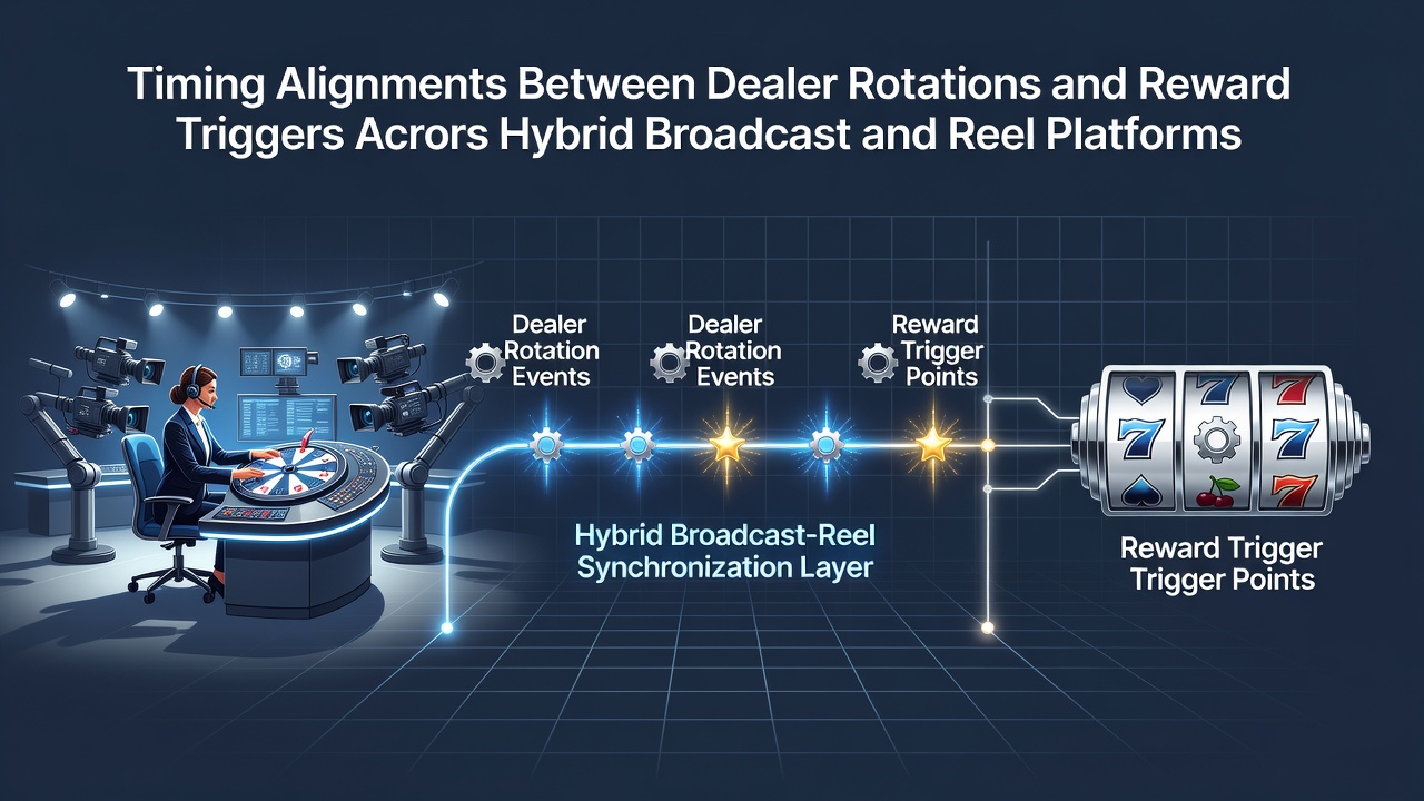 Analyse von Timing-Mustern zwischen Händlerrotationen und Belohnungstriggern in hybriden Live- und Slot-Umgebungen