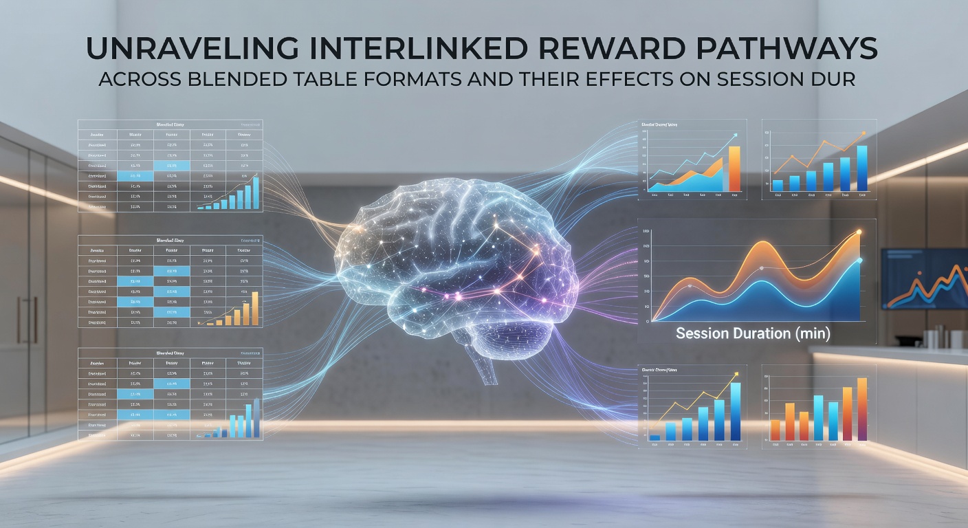 Grafik zu Sitzungsdauern bei vernetzten Belohnungen in Hybrid-Casinos